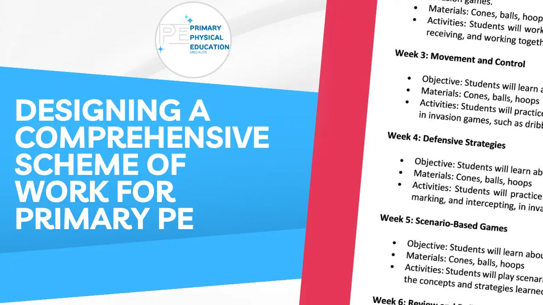 Comprehensive Primary PE Scheme of Work | Teaching Guide