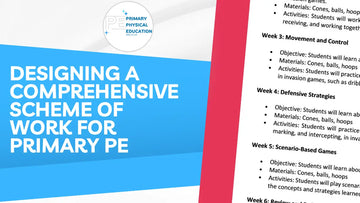 Comprehensive Primary PE Scheme of Work | Teaching Guide