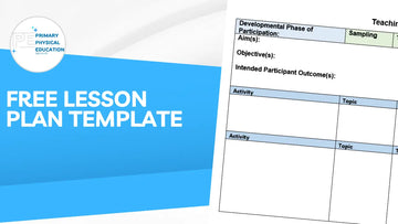 Free Primary PE Lesson Plan Template | Planning Guide