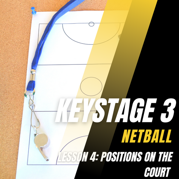 Keystage 3 Netball Lesson 4: Positions on the court