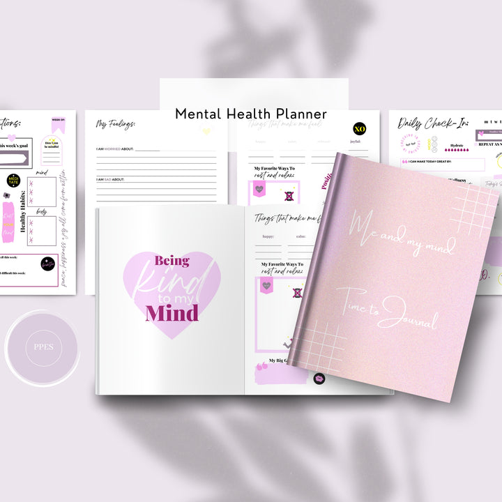 Mental Health and Well-being Journal - Planner