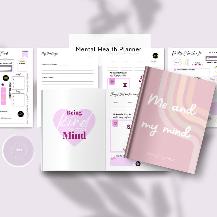 Mental Health and Well-being Journal - Planner