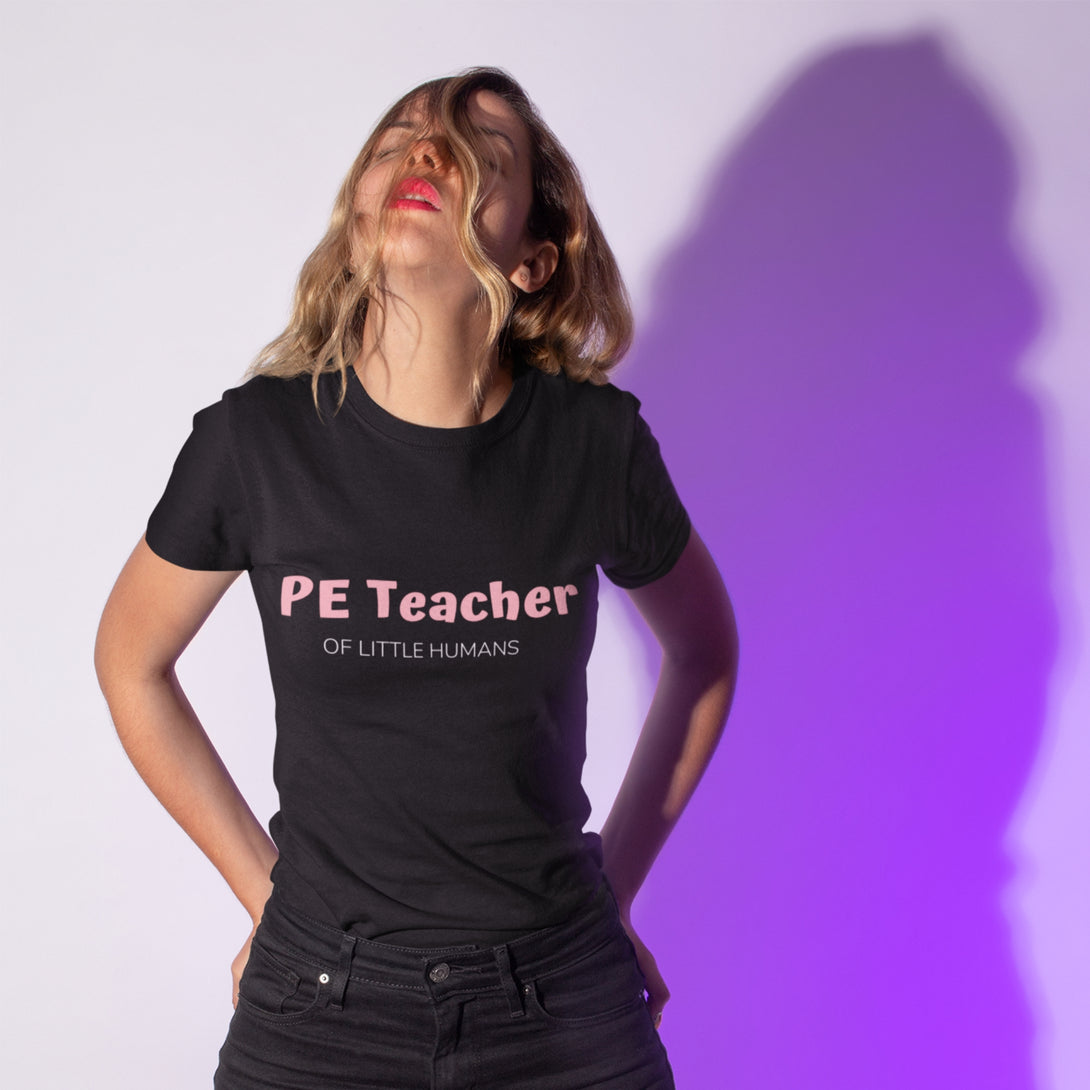 PE Teacher Teacher of little humans Short-Sleeve T-Shirt -