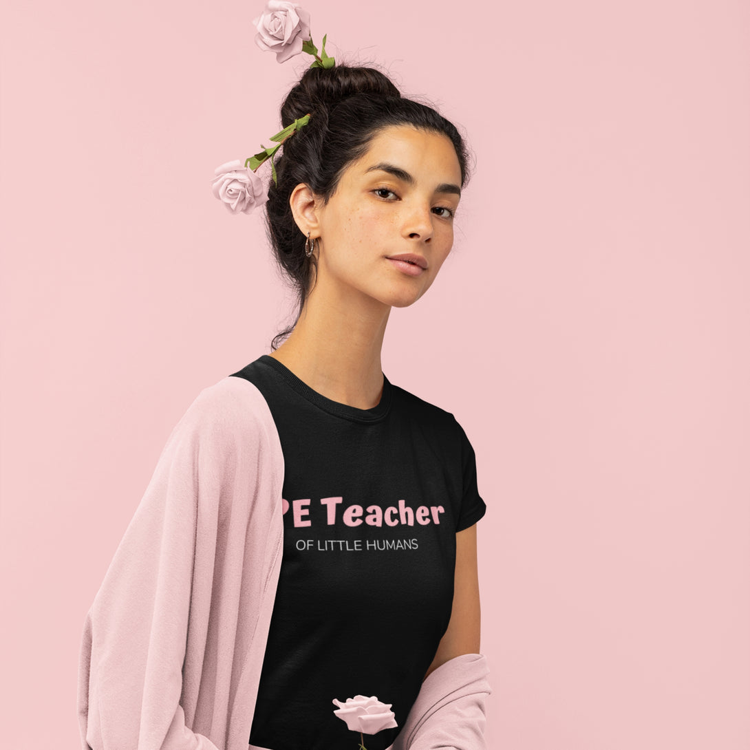 PE Teacher Teacher of little humans Short-Sleeve T-Shirt -