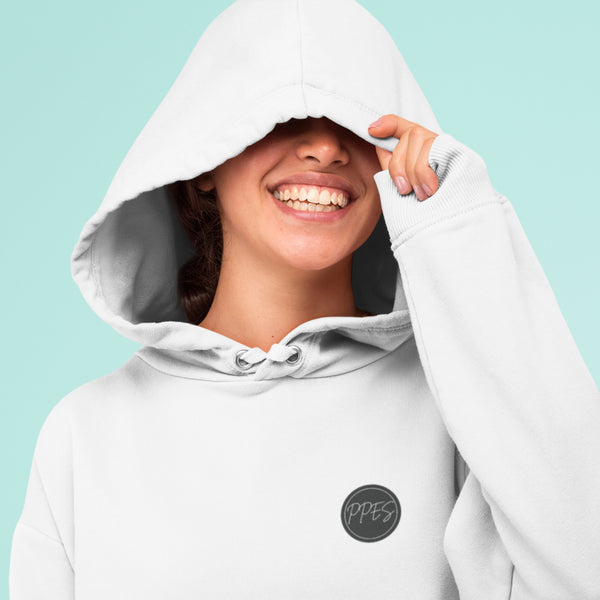 Unisex eco raglan hoodie - Black / XS - Hoodie