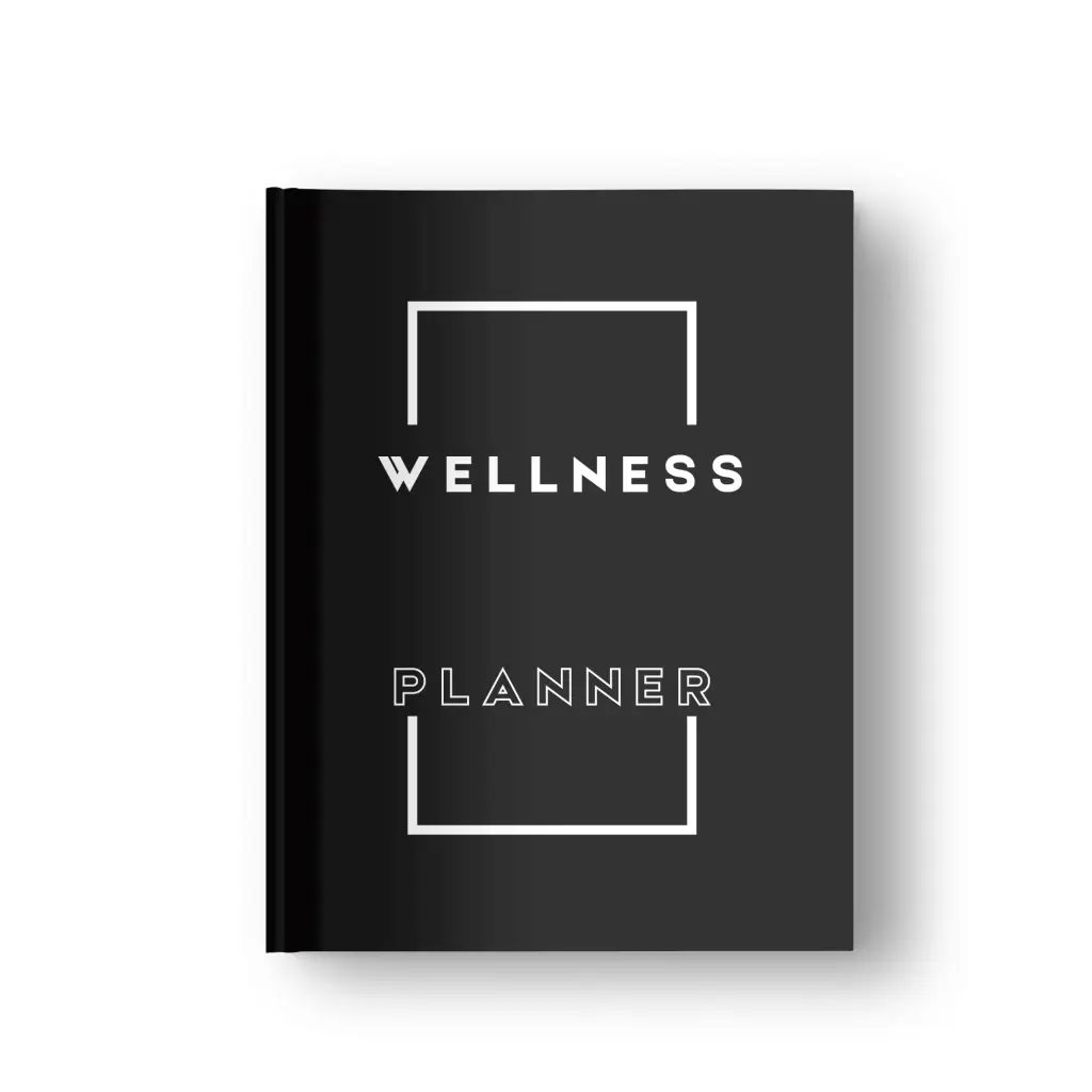 ADHD Wellness Planner - Black - Planner