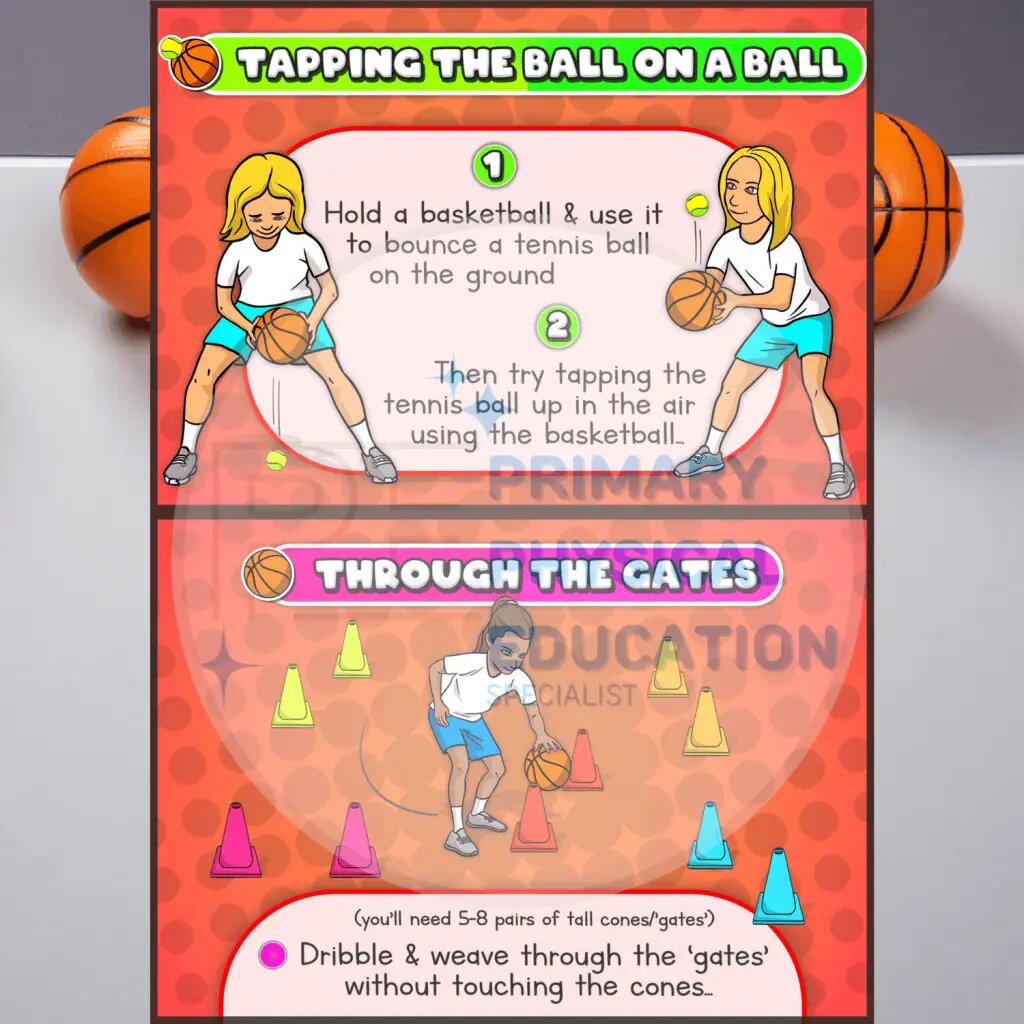 basketball-skill-drill-task-cards-for-primary-pe-basket-ball
