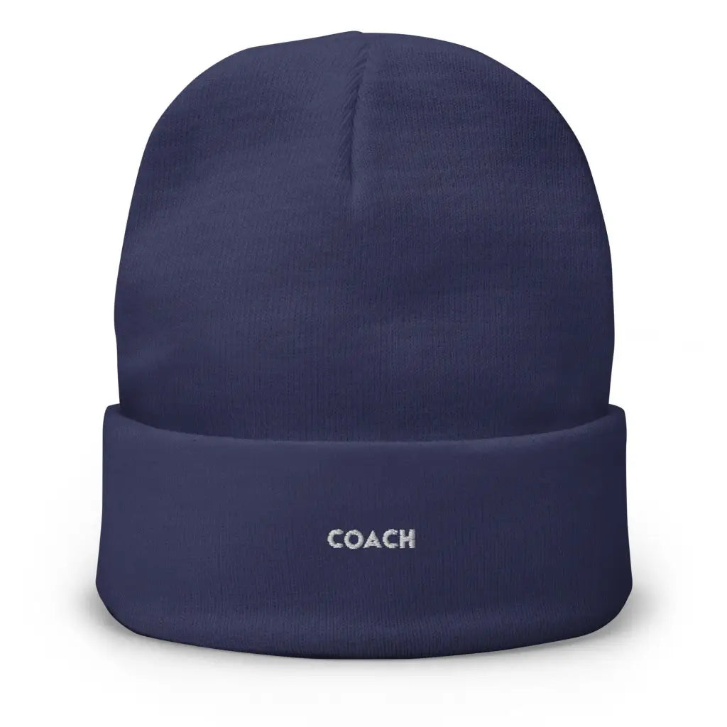 Coach Beanie - Navy - Beanie