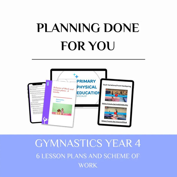Gymnastics Lesson Plans Primary PE - Gymnastics