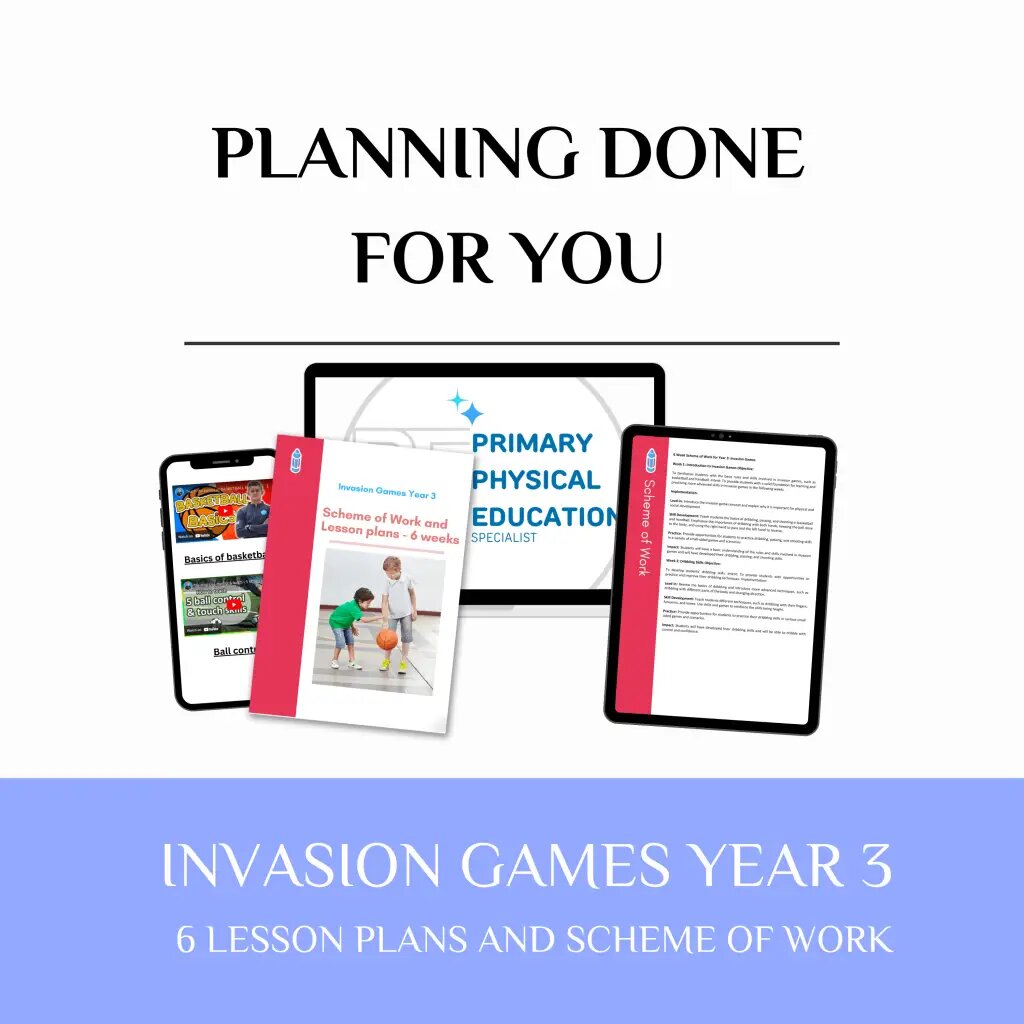 Invasion Games Lesson Plans Primary PE - Primary PE Planning – Primary ...