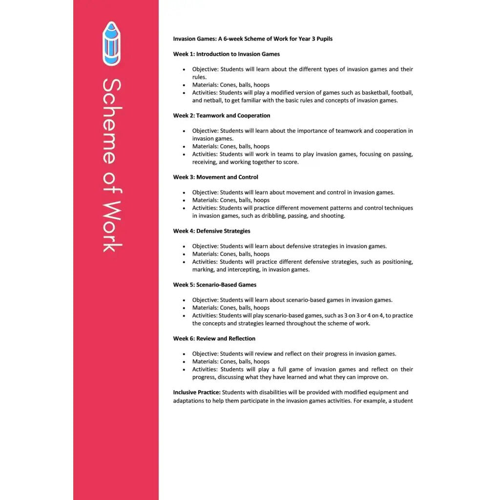Invasion Games Lesson Plans Primary PE Primary PE Planning Primary