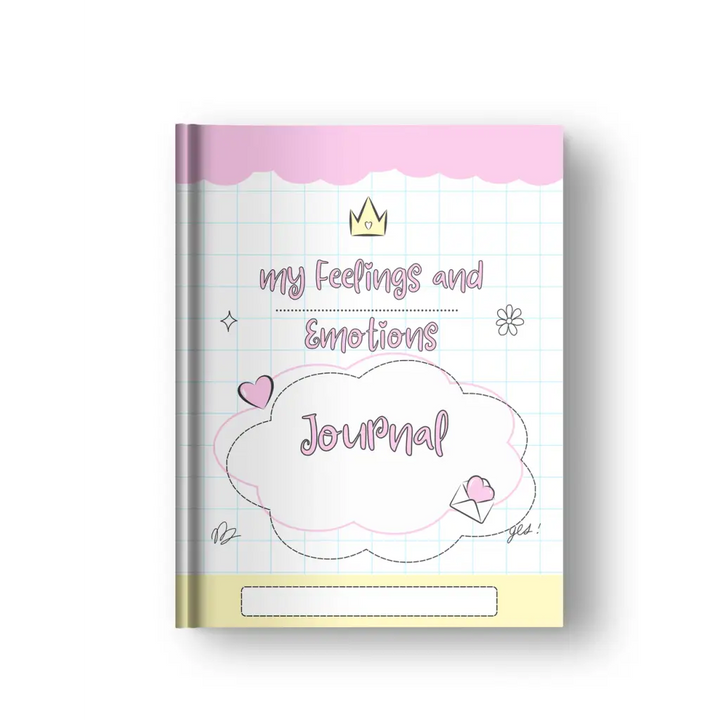 Kids Feelings and Emotions Journal - Girls (Pink) - Planner