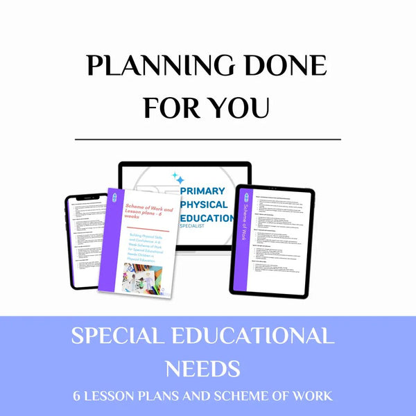 Special Educational Needs PE Lesson Plans - SEN