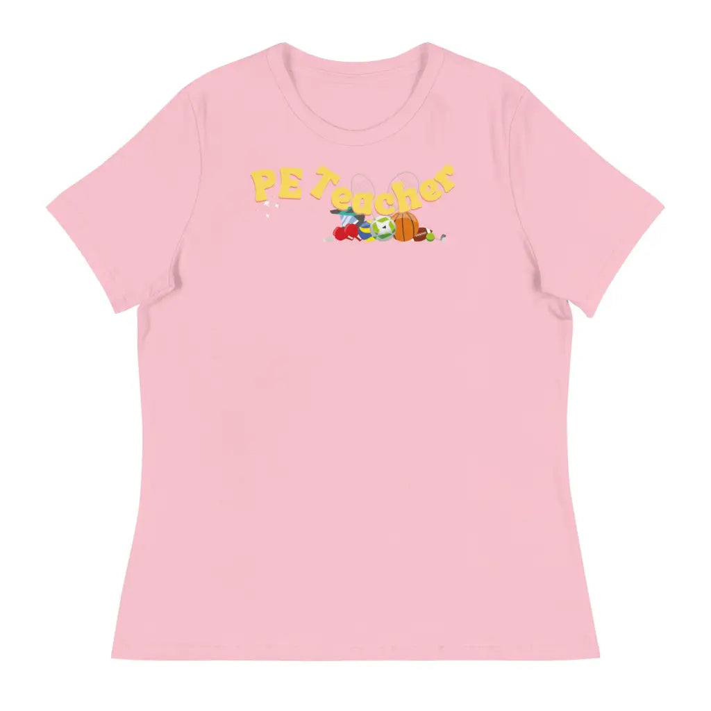 Women’s PE Teacher T-Shirt - Pink / S - T-Shirt
