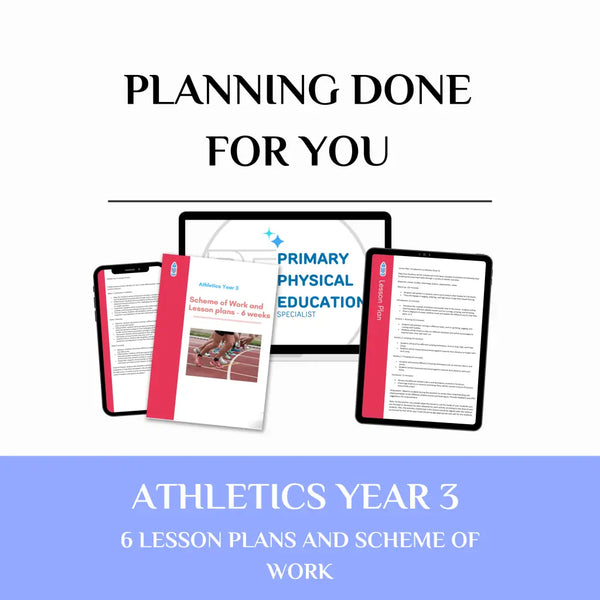 Year 3 Athletics Lesson Plans and Schemes of Works Primary