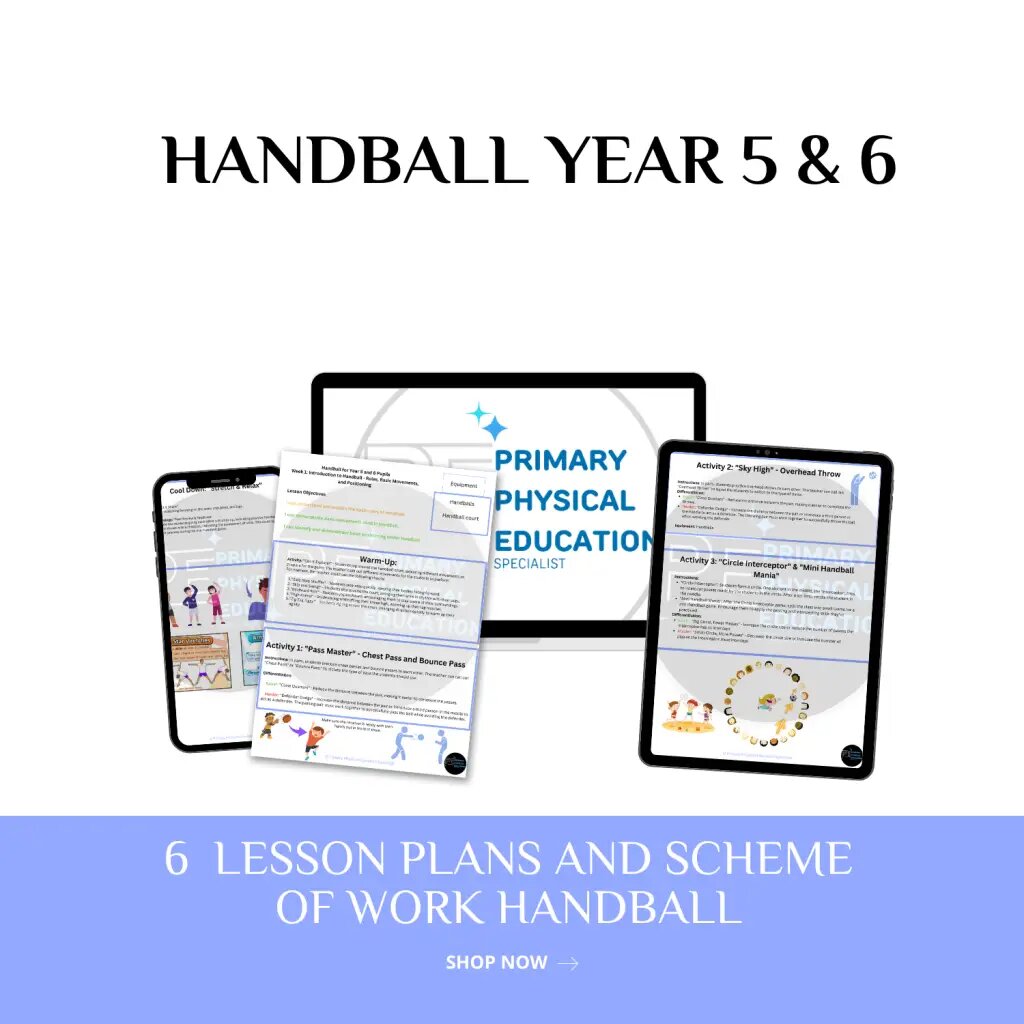 Year 5 6 Handball Lesson Plans Scheme Of Work – Primary Physical ...