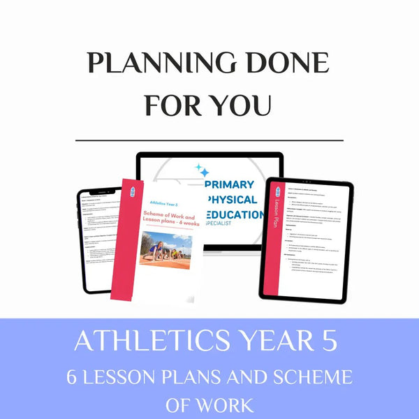 Year 5 Athletics Lesson Plans Primary PE - Athletics